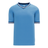 Athletic Knit V-Neck Baseball Jersey with Knitted Trim (BA1333)